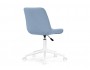 Честер голубой / белый Офисное кресло