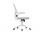 Konfi light gray / white Офисное кресло