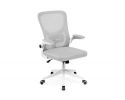 Konfi light gray / white Офисное кресло