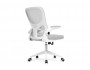 Konfi light gray / white Офисное кресло