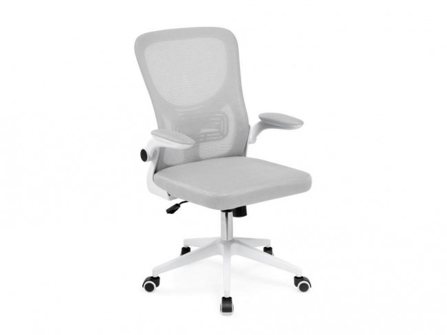 Konfi light gray / white Офисное кресло