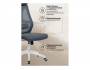 Golem dark gray / white Офисное кресло