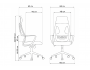 Golem dark gray / white Офисное кресло