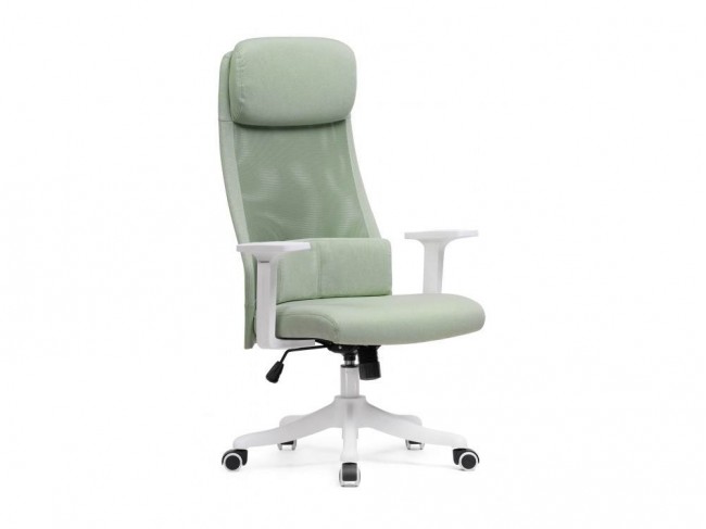 Salta light green / white Компьютерное кресло
