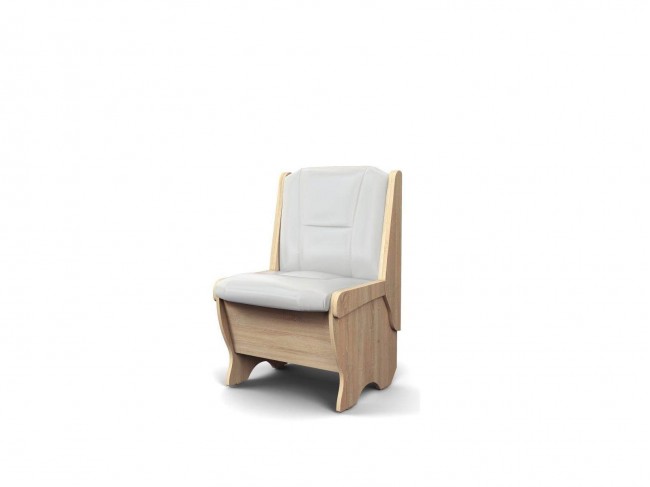 Скамья Лотос 550 дуб/милк